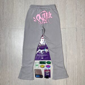 synaworld og syna tracksuit – grey/pink シナワールド パーカー グレーピンク